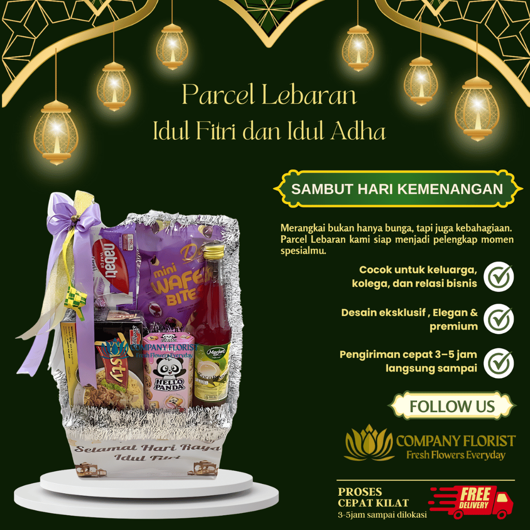 Parcel Snack Lebaran Spesial Sahabat – Company Florist